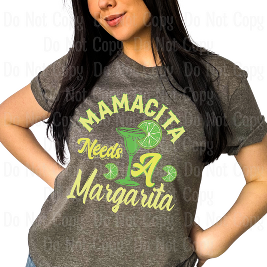 Mamacita Needs A Margarita Cinco De Mayo Dtf Transfers