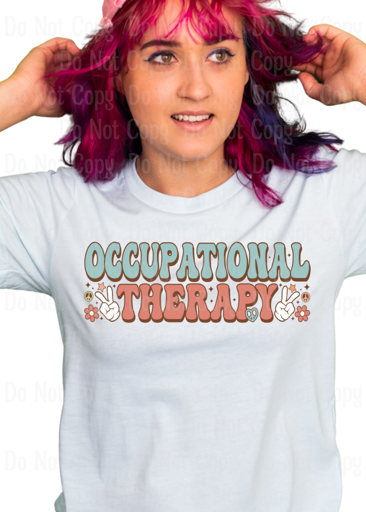 Occupational Therapy - Retro Dtf Transfers