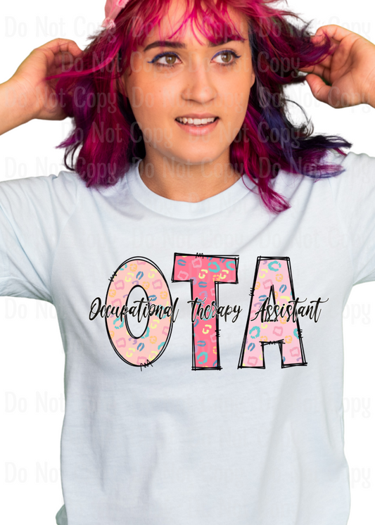 Occupational Therapy - Ota Dtf Transfers