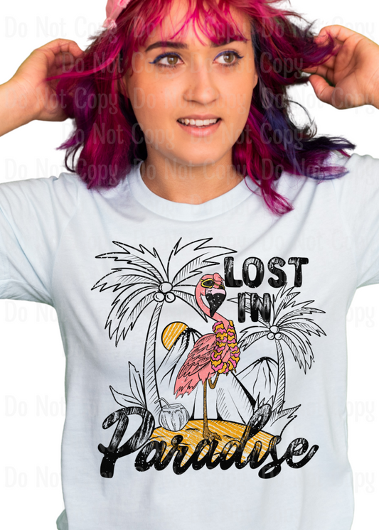 Lost In Paradise Dtf Transfers