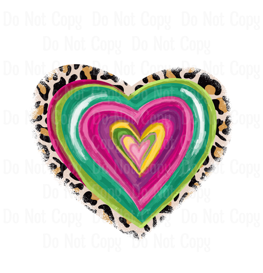 Colored Heart