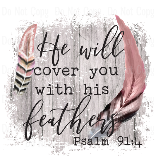 He Will Cover You With His Feathers