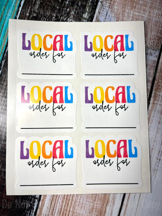 Local Order For