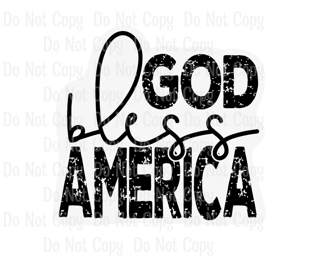 GOD BLESS AMERICA