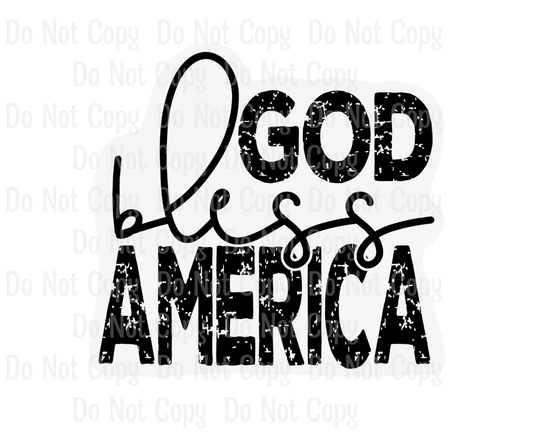 GOD BLESS AMERICA