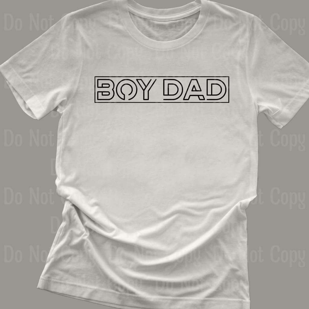 Boy Dad Dtf Transfers