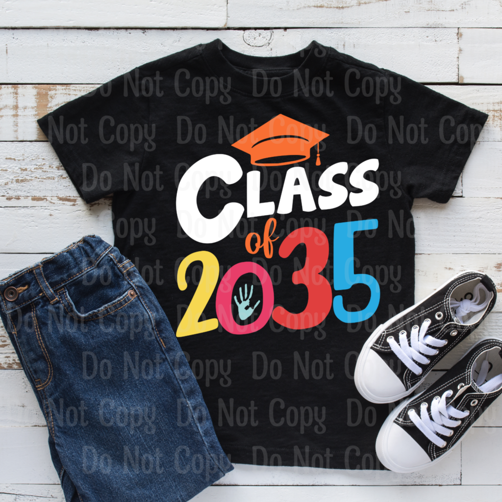 Class Of 2035 - Front Dtf Transfers