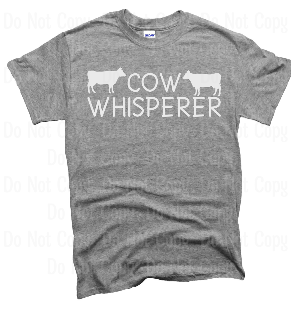 Cow Whisperer Dtf Transfers