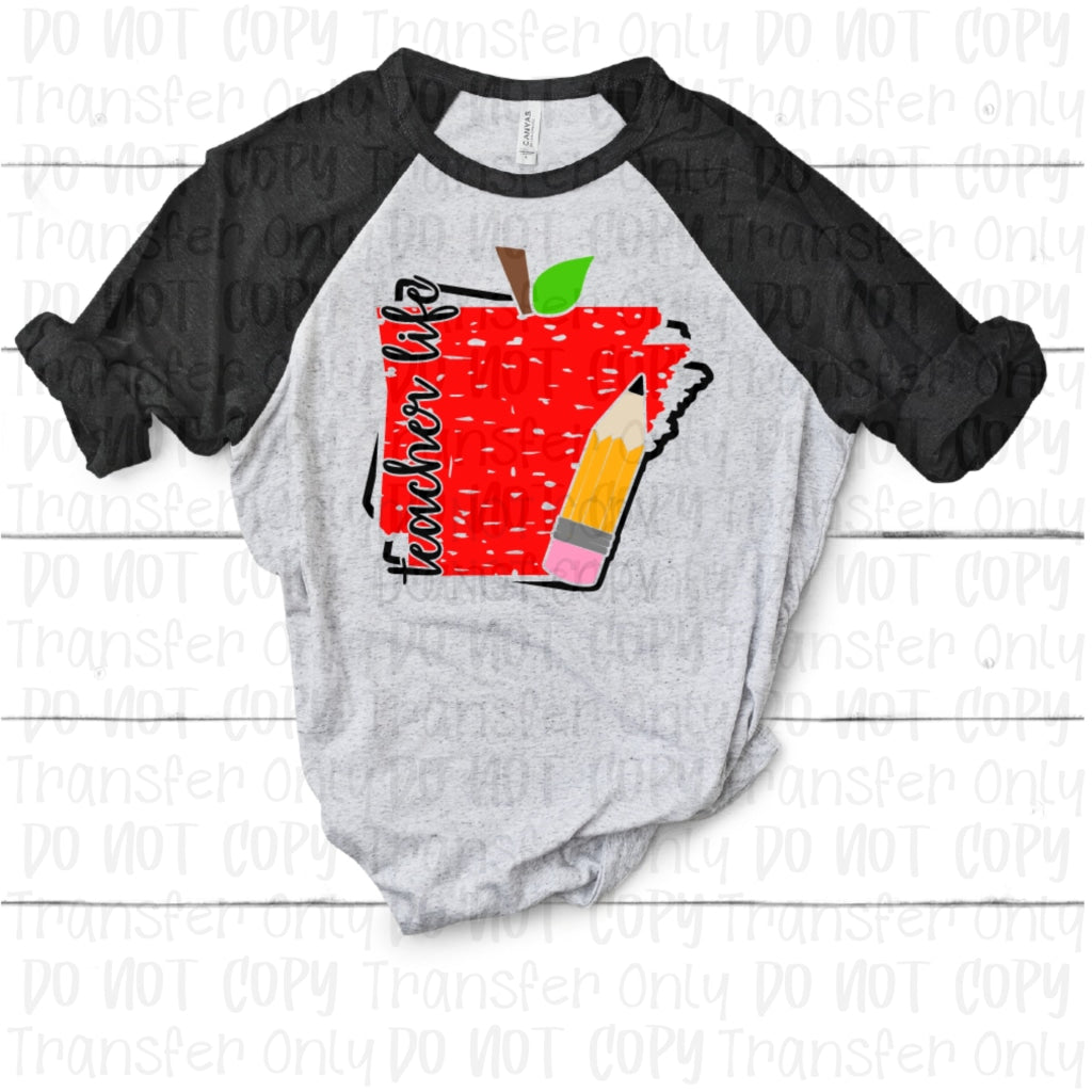 Arkansas Teacher - Sublimation Print Transfers