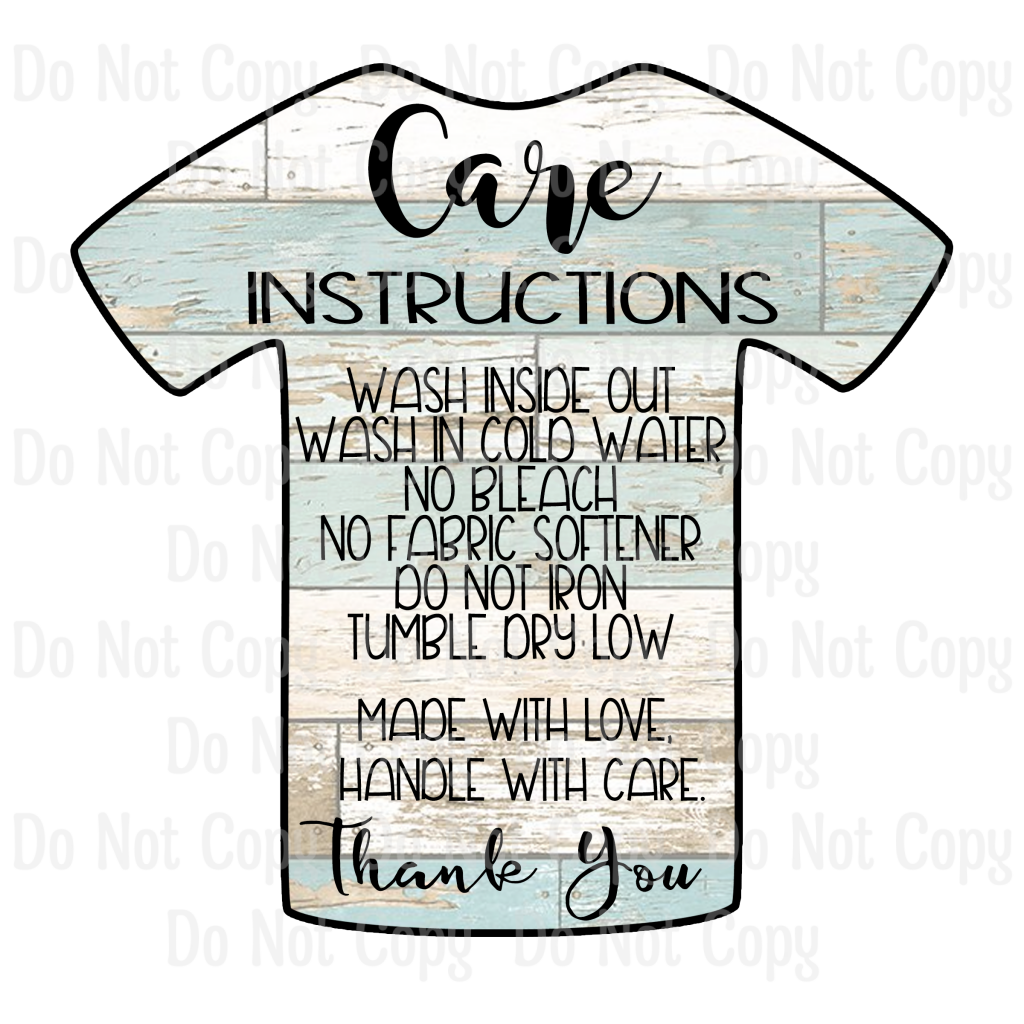 Barn Board Care Stickers