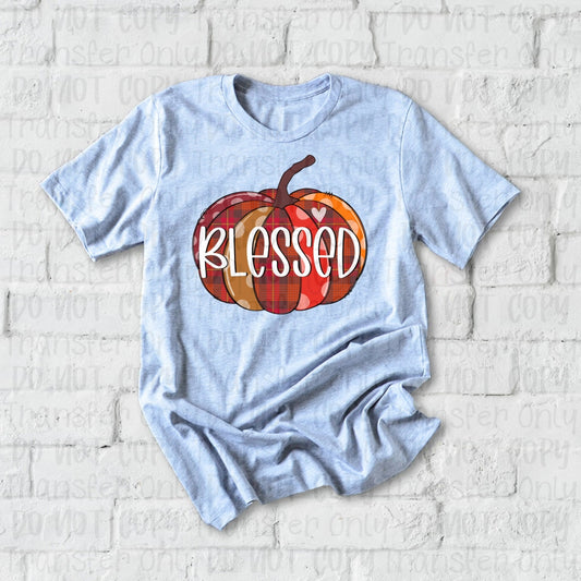 Blessed Pumpkin - Sublimation Print Transfers