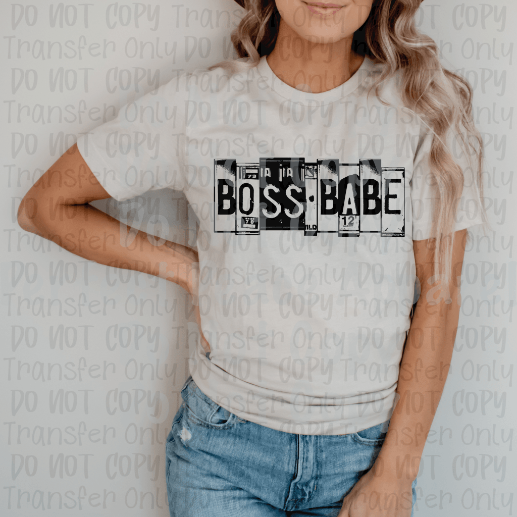 Boss Babe - Sublimation Print Transfers