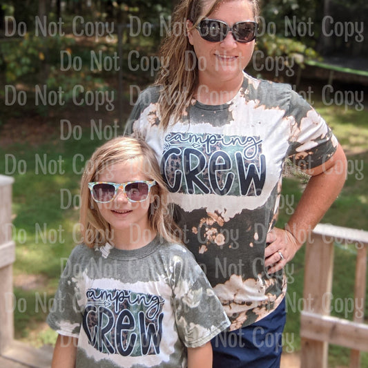 Camping Crew - Sublimation Print Transfers