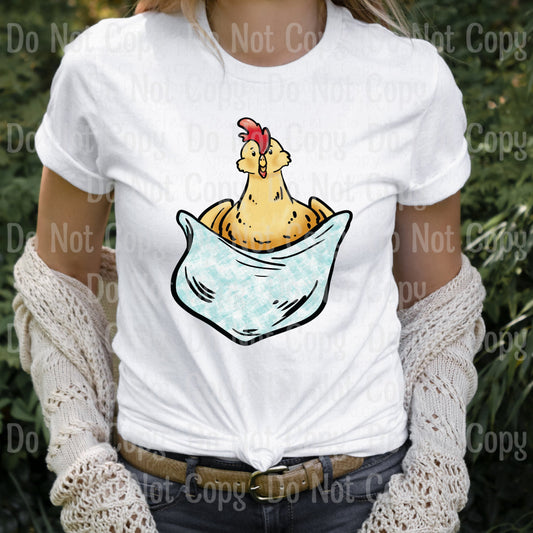 Chicken Pocket - Sublimation Print Transfers