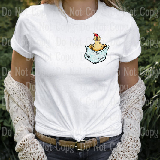 Chicken Pocket - Sublimation Print Transfers