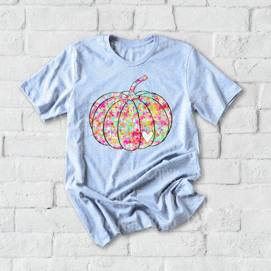 Colorful Pumpkin - Sublimation Print Transfers