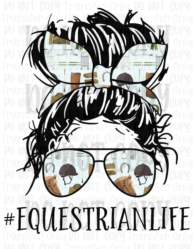 Equestrian Life - Sublimation Print Transfers