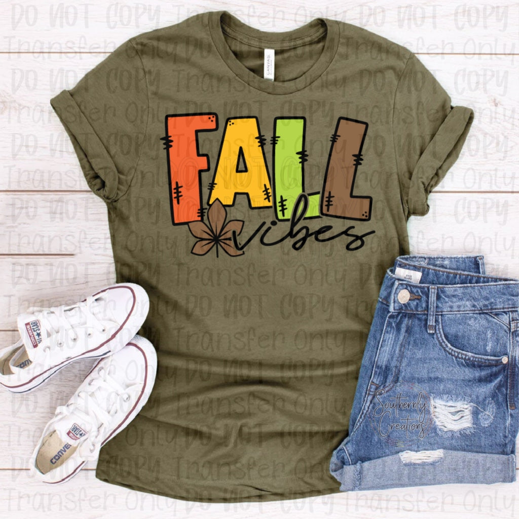 Fall Vibes 3 - Sublimation Print Transfers