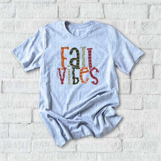 Fall Vibes - Sublimation Print Transfers