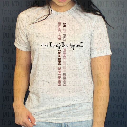 Fruits Of The Spirit - Sublimation Print Transfers