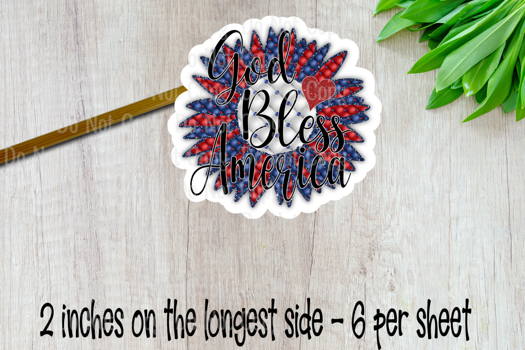 God Bless America (Usa Sunflower)