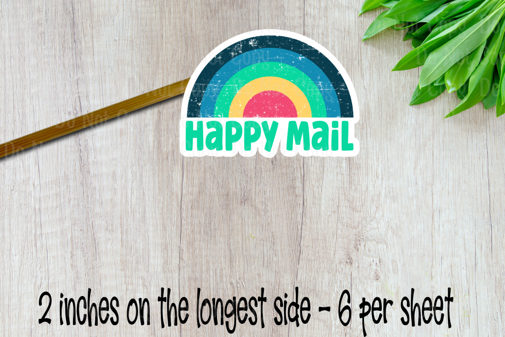 Happy Mail - Sticker Sheet