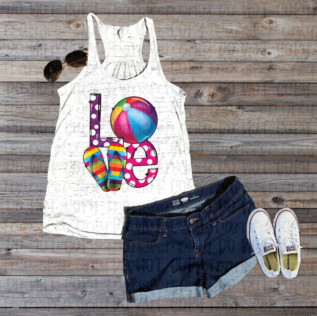 Love Summer - Sublimation Print Transfers