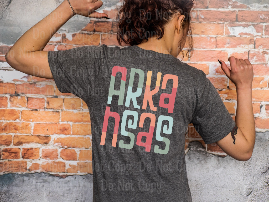 Arkansas Retro (All States Available) Just Leave A Note Checkout For Your State Needed