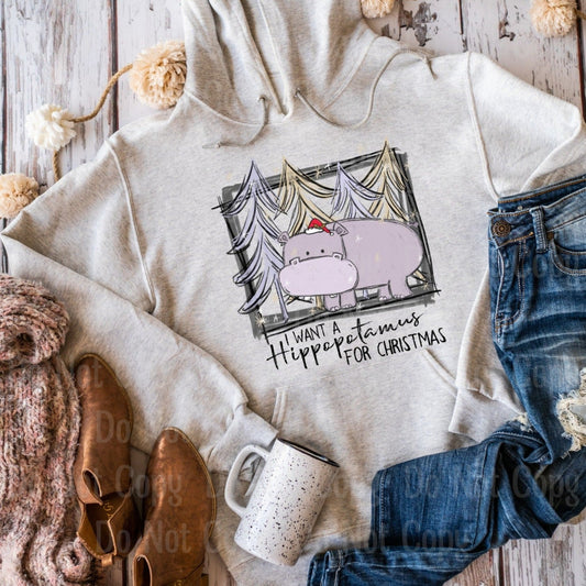 Hippopotamus For Christmas