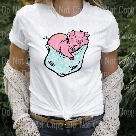 Pig Pocket - Sublimation Print Transfers
