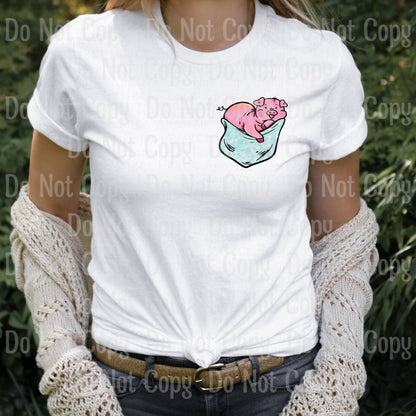 Pig Pocket - Sublimation Print Transfers
