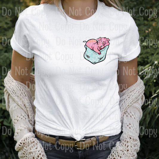 Pig Pocket - Sublimation Print Transfers