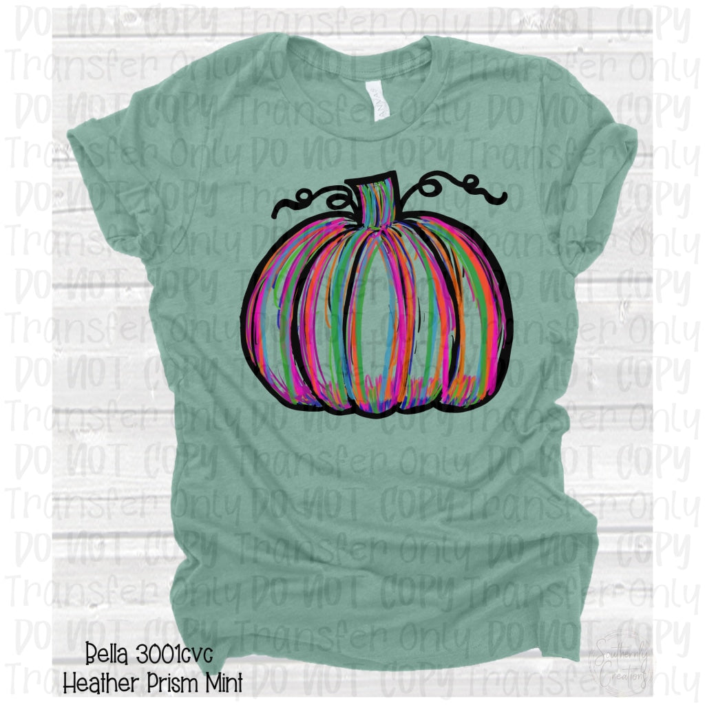 Pumpkin Painting - Sublimation Print Transfers