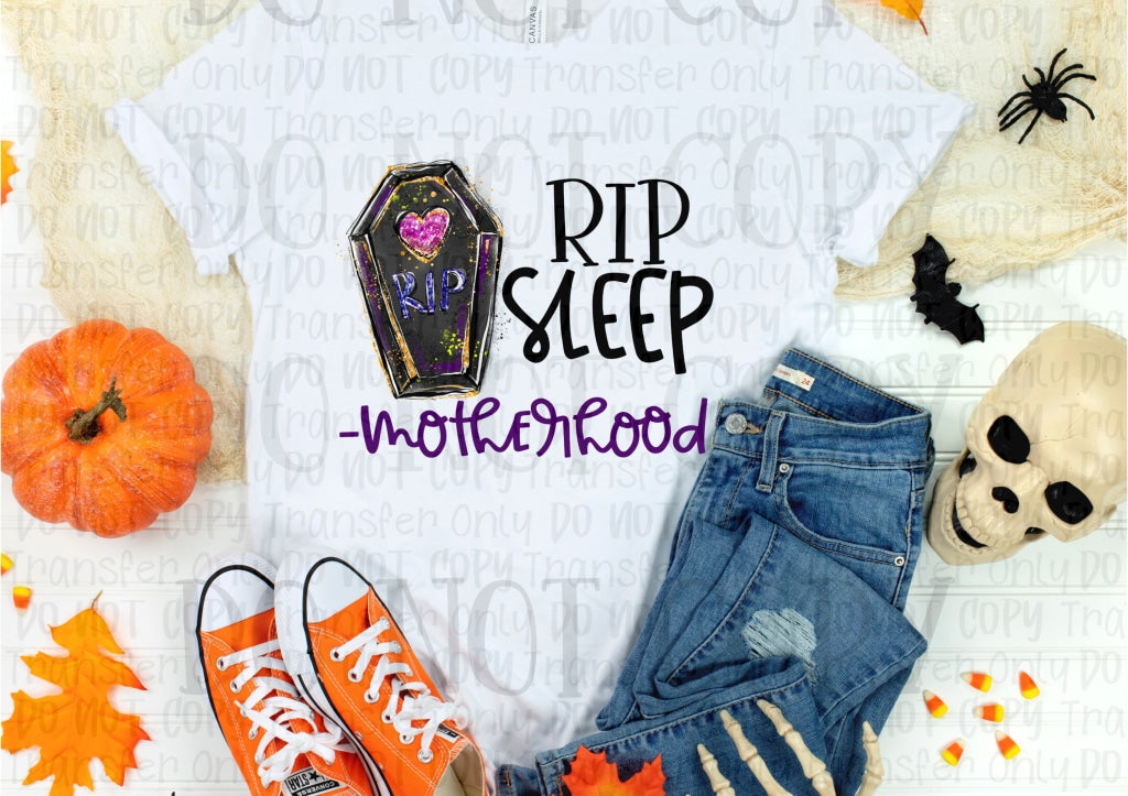 Rip Sleeping - Motherhood Sublimation Print Transfers