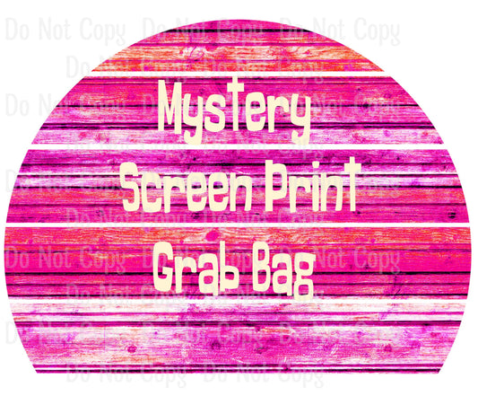 Screen Print Grab Bag - Transfers