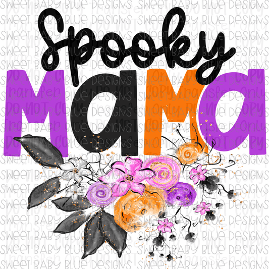 Spooky Mama - Sublimation Print Transfers