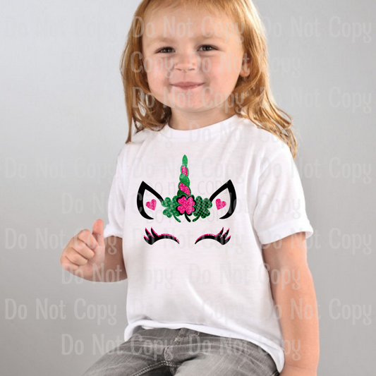 St. Patricks Day - Unicorn Sublimation Print Transfers
