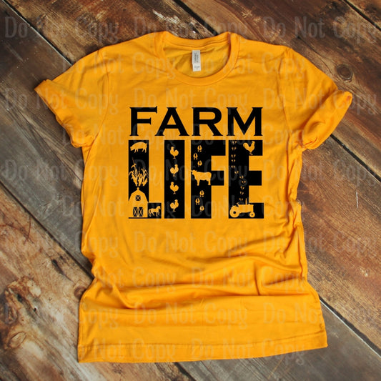 Farm Life Screen Print Transfers