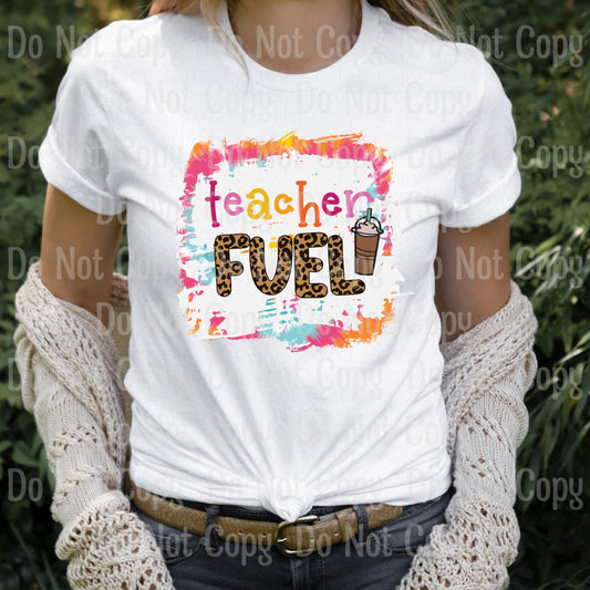 Teacher Fuel - Sublimation Print Transfers
